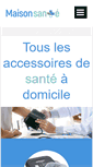 Mobile Screenshot of maisonsante.fr